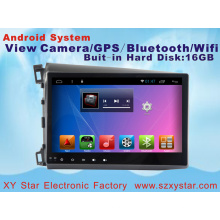 Sistema Android 10.1 polegadas carro DVD Player para Honda Civic com navegação GPS